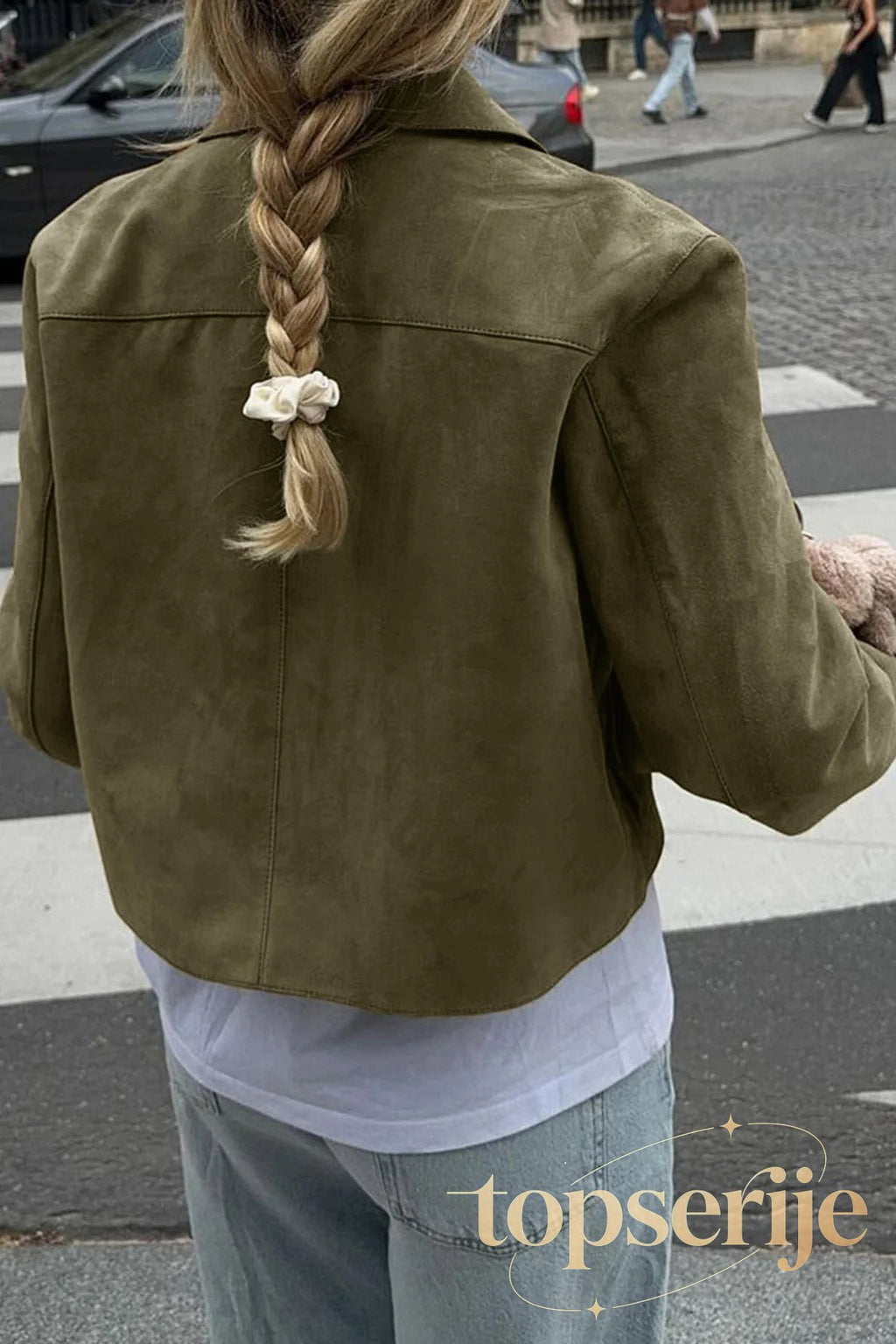 Commuter Solid Button Front Long Sleeve Coat