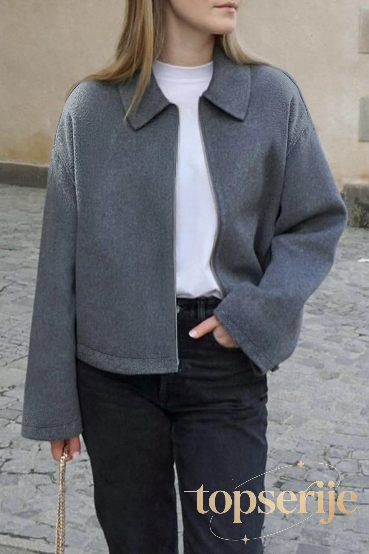 Casual Solid Color Long Sleeve Coat