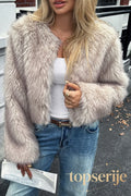 Solid Color Casual Oversized Coat
