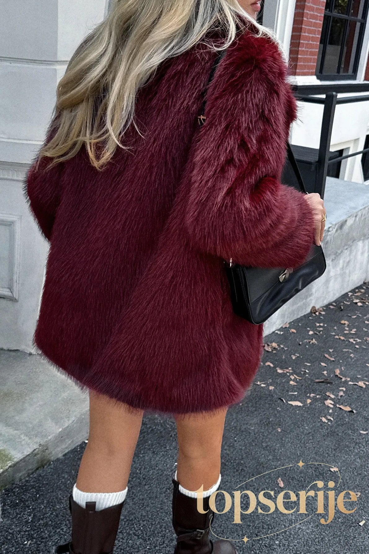 Velvet Touch Plush Elegant Coat