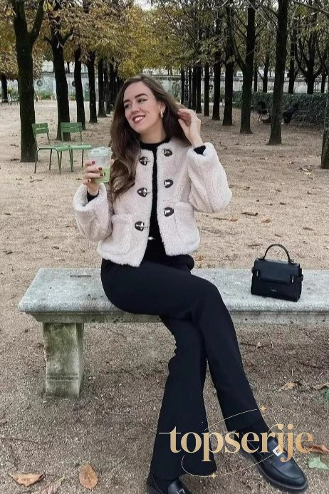 Versatile Winter Fleece Lined Coat